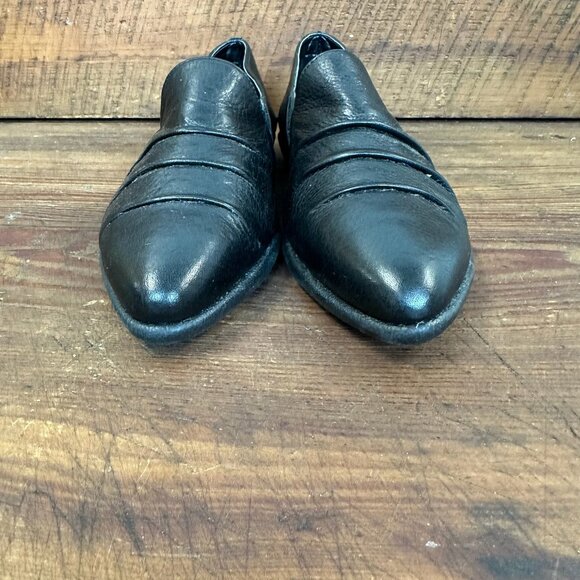 THE FLEXX Black Leather Draper Loafer 38 - Picture 5 of 12